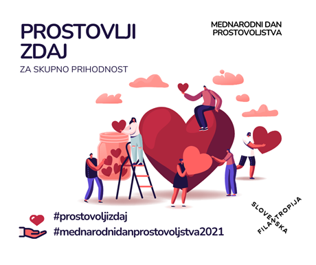 5. DECEMBER - Mednarodni dan prostovoljstva